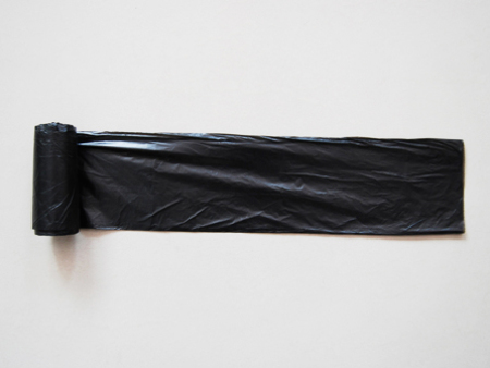 八角黑(hei)色垃圾(ji)連卷袋(dài)